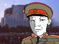 closed_mouth clothes collar_tabs communism crying ear epaulettes hammer_and_sickle hat history irl_background kgb kino kino_(band) kuz military_uniform moscow music necktie russia song:kino_-_gruppa_krovi soviet_army_uniform soviet_union soyjak star uniform variant:kuzjak video // 640x480, 284.1s // 17.7MB