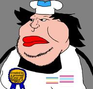 faggot fat femboy feminine gay hair meximutt pedophile pitt_zelle pizza_tower sweet_tooth_stronghold variant:meximutt // 888x849 // 33.7KB