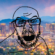 angry animated arizona city country glasses harare irl_background meltdown moving mustache open_mouth schizo soyjak stubble variant:feraljak zimbabwe // 224x256 // 1.2MB