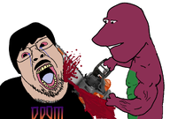 barney barneyfag barneygod doom lee_clitties_lost lee_goldson nas:leebait subvariant:chainsaw_bernd t50_eyes variant:bernd // 1238x872 // 239.6KB