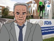 4_soyjaks background blue_eyes fda get glowing glownigger grey_hair hanging monsanto pfizer robert_f_kennedy_jr rope subvariant:muscular_chud suit_and_tie variant:bernd variant:chudjak // 1359x1029 // 935.6KB