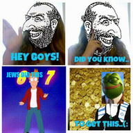 'toss 67 amphibian animated closed_eyes comic ext=gif flag:israel fortnite frog frogs_did_9_11 fry_(futurama) goy goyim greedy green_skin happy_merchant jewish_hat jewish_nose jewish_star jews_did_67 laser money nas:merchant nas:pepe pepe pepe_the_frog philip_j_fry shekel text trvthnvke world_trade_center // 1080x1080 // 4.2MB
