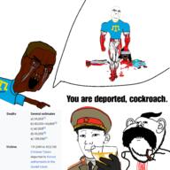 angry armenia black_skin champagne crimea crying flag:armenia flag:crimea flag:kazakhstan glasses kazakhstan kgb pointing russia smile soviet_union tatar text ukraine variant:alicia variant:chudjak variant:cobson variant:impish_soyak_ears variant:kuzjak // 2828x2828 // 1.9MB