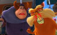 2soyjaks angry cartoon clothes horn illumination_studios lorax meta:tagme movie orange_hair orange_skin purple_shirt subvariant:feralrage variant:feraljak variant:gapejak // 1920x1200 // 2.2MB
