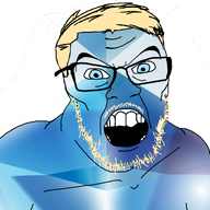 a10_eyes blond buff gem gem_skin glasses open_mouth subvariant:feralaryan trend:aryan variant:feraljak // 1025x1025 // 519.1KB