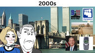 2000s 911 angry ear female flag:united_states george_bush_jr iraq_war irl_background military myspace new_york nokia phone soyjak twin_towers united_states variant:gapejak wojak woman // 1920x1080 // 512.3KB
