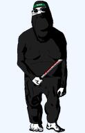 balaclava black_clothing blood execution jihadist machete subvariant:hornyson terrorist variant:cobson // 1800x2816 // 136.6KB