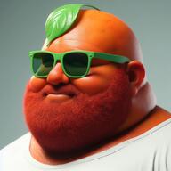 ai_generated beard clothes ear fat froot glasses leaf variant:unknown // 1024x1024 // 1.0MB