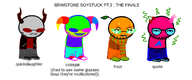 armless clothes froot froot_(user) glasses homestuck horn label mouth op_doesnt_know_how_to_tag_yet_but_is_trying poorly_edited quickslaughter_(namefag) quote quote_(user) stink_lines text trend:colorjak troonslop variant:unknown // 927x386 // 120.8KB
