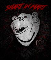 amerimutt atomwaffen_division blood mcdonalds mutt propaganda red_eyes shart_in_mart stubble subvariant:impish_amerimutt swastika text variant:impish_soyak_ears // 808x936 // 848.1KB