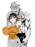 beanie blush breasts brown_hair bug cockroach female husband milk muscular_male romance subvariant:wholesome_feraljak variant:feraljak variant:soytan vegan wholesome wife woman world_economic_forum // 890x1182 // 401.2KB