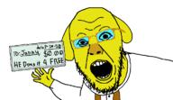 janny open_mouth paycheck soyjak variant:yurjak // 768x442 // 56.7KB