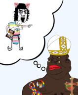 autism brown_skin christianity cross fat flag:minor_attracted_person flag:progress_pride_flag flag:transgender_pride_flag glasses hair map_(pedophile) op_is_a_retarded_lazy_faggot_for_not_tagging_his_own_shit pedophile raised_fist_(symbol) variant:chudjak variant:meximutt watermelon // 3424x4152 // 2.4MB