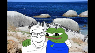 amphibian frog meta:tagme nas:pepe penguin pepe_the_frog qa_(4chan) qa_anthem smv subnas:apu variant:feraljak // 640x360, 45.4s // 1.8MB