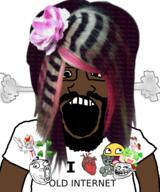 4chan 4cuck 4cuck_clover angry anime awesome_face brown_skin deviantart emo_hair epic_face hair i_love janny lol lol_guy lottie moot my_little_pony old_internet rage_comic scene scene_core scene_hair subvariant:science_lover trollface variant:markiplier_soyjak wt_snacks yotsoyba // 800x958 // 755.9KB
