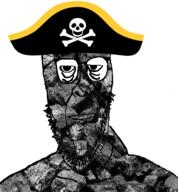 admin angry bone captain_coal clothes coal coal_skin glasses hat open_mouth pirate pirate_hat stubble variant:cobbert // 468x506 // 126.6KB