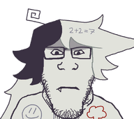 fangs front_facing fundamental_paper_education glasses long_hair looking_at_you math neutral smiley_face stubble subvariant:neutralplier variant:markiplier_soyjak zip zip_(fundamental_paper_education) // 900x800 // 22.0KB