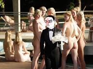 blush censored closed_mouth distorted female glasses hair irl_background naked soyjak variant:chudjak white woman // 1235x919 // 276.7KB