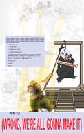 4chan beanie billy_herrington blackpill bloodshot_eyes cigarette clothes crying dog doomer fit_(4chan) glasses hanging hat holding_object holding_rope hoodie janny lynching meta:tagme mustache open_mouth piss r9k_(4chan) rope soyjak stubble suspenders text tongue variant:bernd yellow_teeth // 1080x1696 // 931.7KB