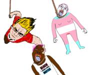 ack black_lives_matter black_skin flag:nazi_germany flag:transgender_pride_flag flying hanging lightning meta:tagme variant:bernd variant:chudjak // 1559x1218 // 645.9KB