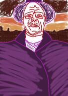 blood_meridian closed_mouth clothes drawing glasses hat judge_holden ominous soyjak stubble variant:sidjak // 1463x2048 // 412.5KB