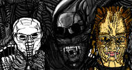 3soyjaks alien alien_(movie) chud engineer friendship h_r_giger horror monster movie multiple_soyjaks predator predator_(movie) prometheus sci-fi subvariant:chudjak_front subvariant:wholesome_soyjak total_kike_destruction total_nigger_death total_tranny_death variant:chudjak variant:cobson variant:feraljak variant:gapejak video_game wholesome // 2048x1086 // 759.7KB