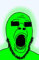 bald glasses glowie glowing lips open_mouth sunglasses variant:wailjak // 241x366 // 45.1KB