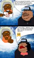 ackbert albert albert(namefaggot) albert_(nametroon) albert_(user) allah big_lips bowtie breasts clothes cloud comic fat female hair hat heaven islam nigger shitskin sky speech_bubble stubble text tranny trans variant:feraljak variant:meximutt // 1500x2500 // 2.4MB