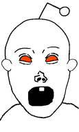 antenna bald ear face one_tooth open_mouth orange_eyes reddit transparent_background variant:poopson variant:unironic_turd_presented_as_a_quote_un_quote_soyjak white_skin // 320x535 // 5.6KB