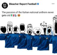 bloodshot_eyes crying distorted facebook glasses hair italy multiple_soyjaks no_eyebrows open_mouth redraw soccer soyjak sports stubble subvariant:fingerboy subvariant:kekjak subvariant:wewjak variant:a24_slowburn_soyjak variant:gapejak variant:im_a_bit_shy variant:markiplier_soyjak variant:soyak variant:unknown // 1080x1057 // 95.8KB