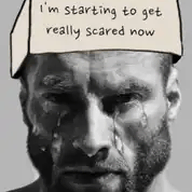 blinking chad crying giga giga_chad grey_skin i'm_starting_to_get_really_scared_now muscles nas:gigachad sad serious