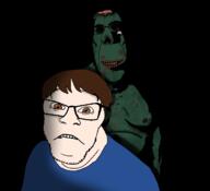 2soyjaks blood brain dead event eyeball frown glasses gore hair halloween horror human ominous scary shadow smile subvariant:hornyson variant:cobson variant:feraljak zombie zombie_vs_human // 2172x1981 // 900.3KB