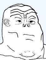 ear no_glasses no_stubble transparent_background variant:tony_soprano_soyjak white_skin // 464x600 // 48.3KB