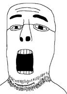 frown glasses soyjak stubble template variant:foujak // 606x844 // 13.6KB