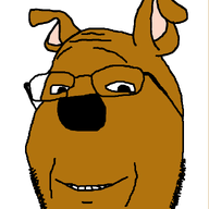 animal brown_skin cartoon collar dog ear glasses scooby_doo smile snout soyjak stubble subvariant:wholesome_soyjak variant:gapejak // 600x1200 // 39.9KB