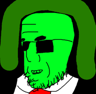 glasses smile soyboy stubble terry_davis variant:holyjak wrinkles // 1067x1050 // 13.6KB