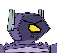 alien angry armor chud closed_mouth cyclops decepticon evil eyebrows fixed horn one_eye scientist shockwave_(transformers) variant:chudjak white_background yellow_eye // 945x870 // 11.7KB