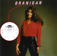 album_cover arrow black_pants branigan_(laura_branigan_album) circle closed_mouth clothes ear fat glasses hair laura_branigan lips music mutt soyjak subvariant:branigger text variant:brandon variant:meximutt // 1000x985 // 925.8KB