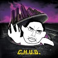 chud city glasses glowing hand movie poster pun road sewer subvariant:chudjak_front variant:chudjak // 740x740 // 712.5KB