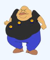 black_shirt blue_pants brown_shoes changed fat meta:low_resolution shitty_edit variant:meximutt yellow_eyes // 2500x3000 // 440.5KB