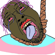 animated blackface brown_troonjak hanging spinning tranny // 760x704 // 259.6KB