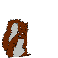 animal animated claw cross_eyed full_body fur glasses nigga_thats_nuts open_mouth seizure shaking subvariant:feralsquirrel tail text trend:squirreljakking variant:feraljak // 320x320 // 562.3KB