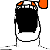 antenna monster open_mouth reddit redditard snoo soyjak subvariant:fingerboy variant:a24_slowburn_soyjak // 454x516 // 13.1KB