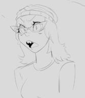 angry ban_this_nigger_off_of_every_platform_on_the_internet,_afterward,_rape_and_murder_him!!! caca clothes glasses hair not_a_fucking_soyjak oekaki variant:soytan // 670x769 // 50.8KB