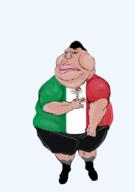 arm artist:Hamas_2 brown_skin fat fist flag:mexico full_body leg lips looking_at_you meta:op_took_a_selfie_of_xerself mexico mutt nikocado_avocado pointing satoko_houjou(namefag) subvariant:unbotheredchud variant:meximutt // 800x1141 // 380.5KB