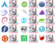 bloodshot_eyes crying flag glasses gnulinux hanging open_mouth rope soyjak stubble suicide tongue tranny variant:bernd yellow_teeth // 3856x3125 // 1.7MB