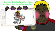 faggot holding_object holding_phone hunky_twink_sex_machine looking_at_you meta:tagme nigger no_fun_allowed phone shitskin variant:alicia // 1854x1032 // 863.6KB