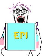 beard eyebrows flag:transgender_pride_flag glasses holding_object moustache text tranny variant:twojak wrinkles // 1169x1536 // 65.3KB