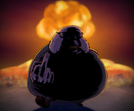 3soyjaks artist:nvke blunt closed_mouth clothes cool explosion fat glasses hair hand leg middle_finger nuclear nuclear_explosion redraw screaming series:fusionjaks shadow subvariant:blobson subvariant:nucob sunglasses variant:bernd variant:chudjak variant:cobson // 3600x3000 // 4.7MB