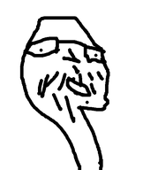 glasses low_effort neck nose open_mouth soyjak stubble variant:unknown white_background // 475x564 // 10.5KB